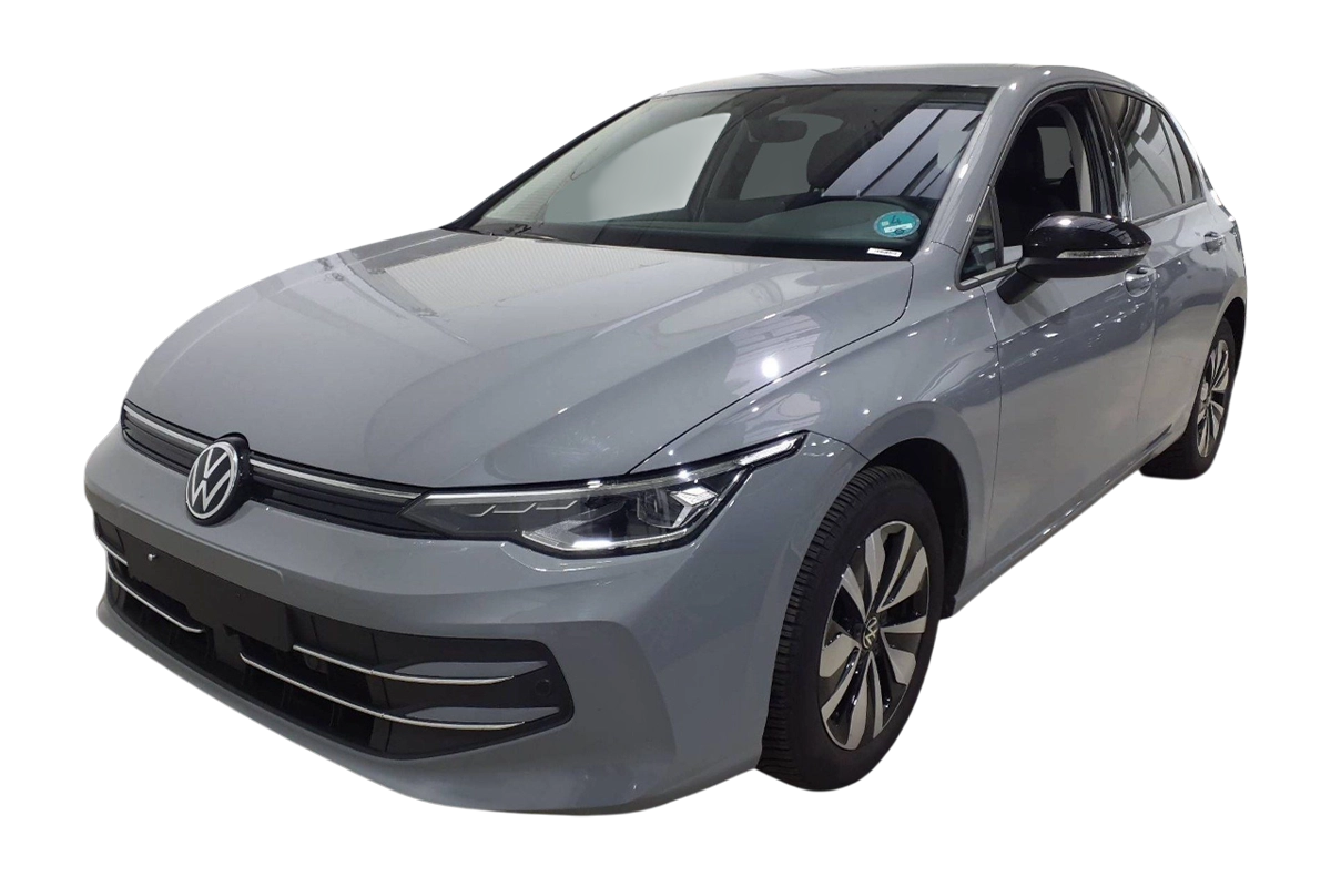 VW Golf von der Seite