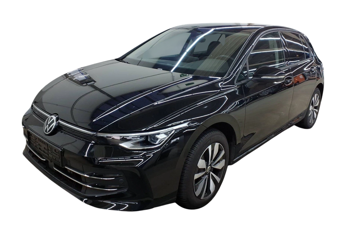 VW Golf von der Seite