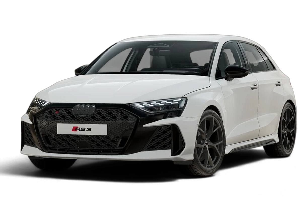 Audi RS3 sportback von der Seite