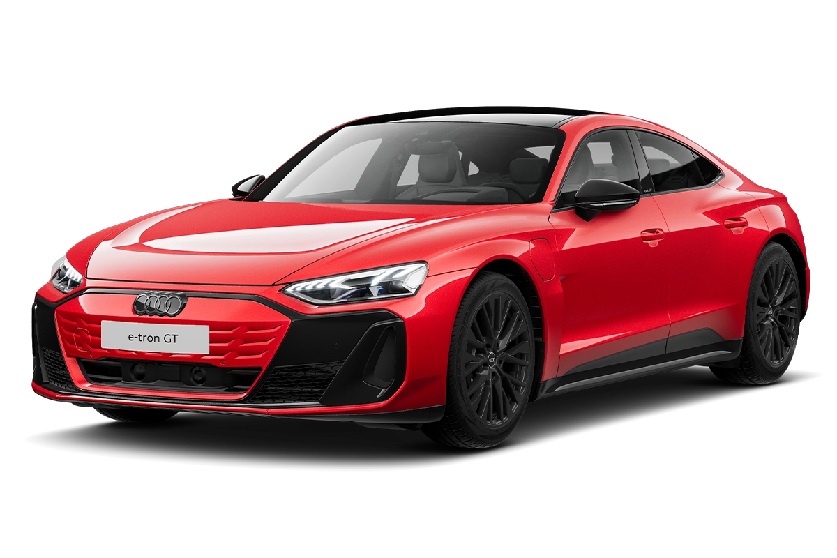 e-tron GT von der Seite
