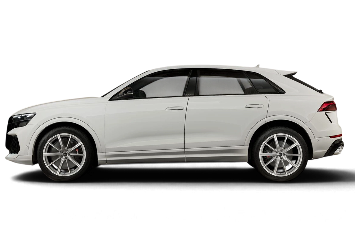 Audi RS Q8 SUV von der seite