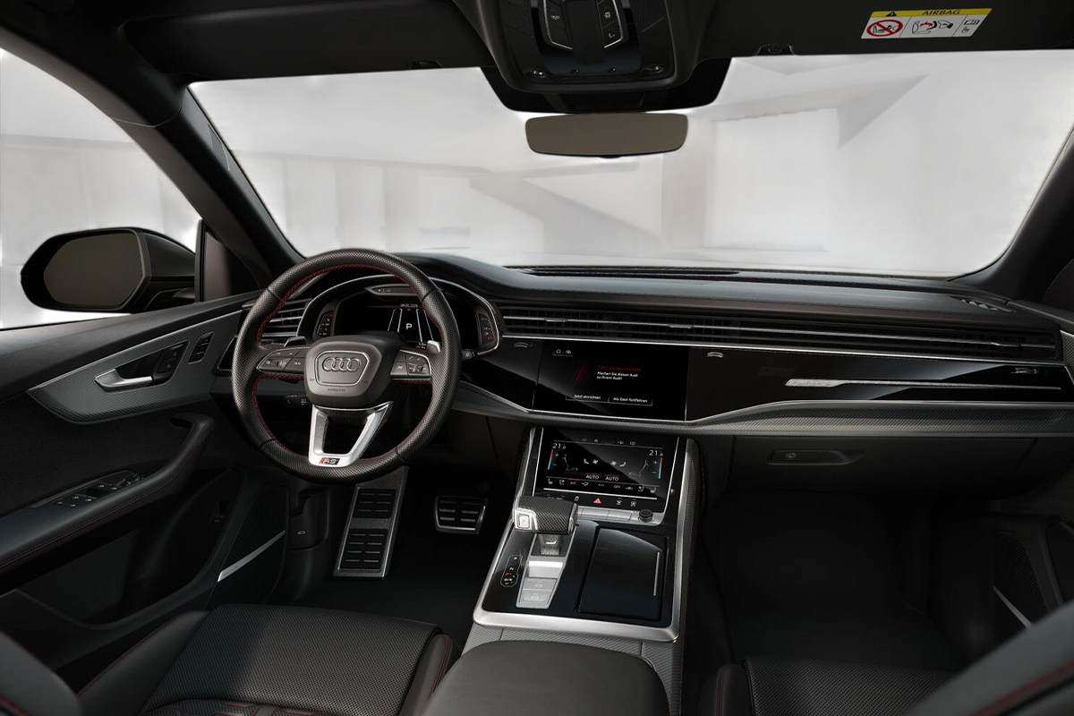 RS Q8 SUV Cockpit