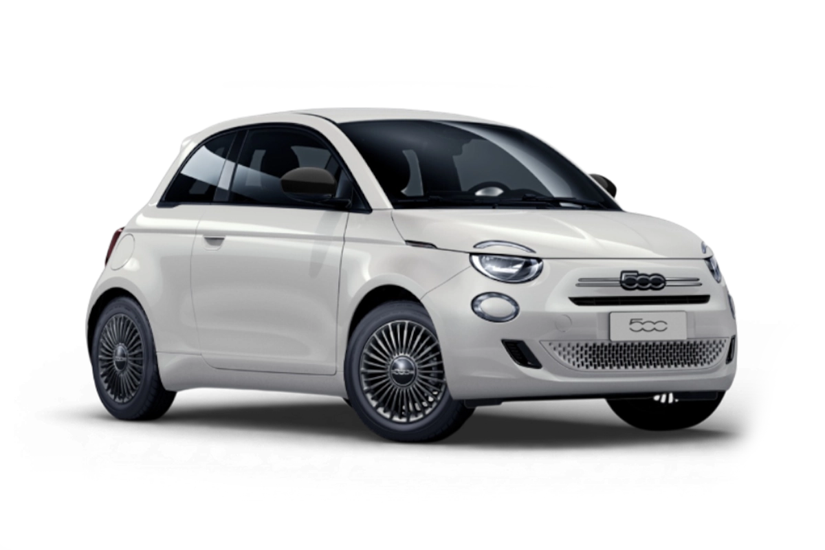 FIAT 500 Hybrid von der Seite
