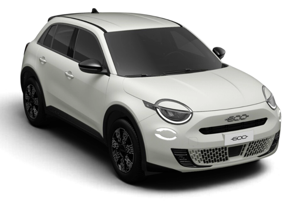 FIAT 600 Hybridvon der Seite