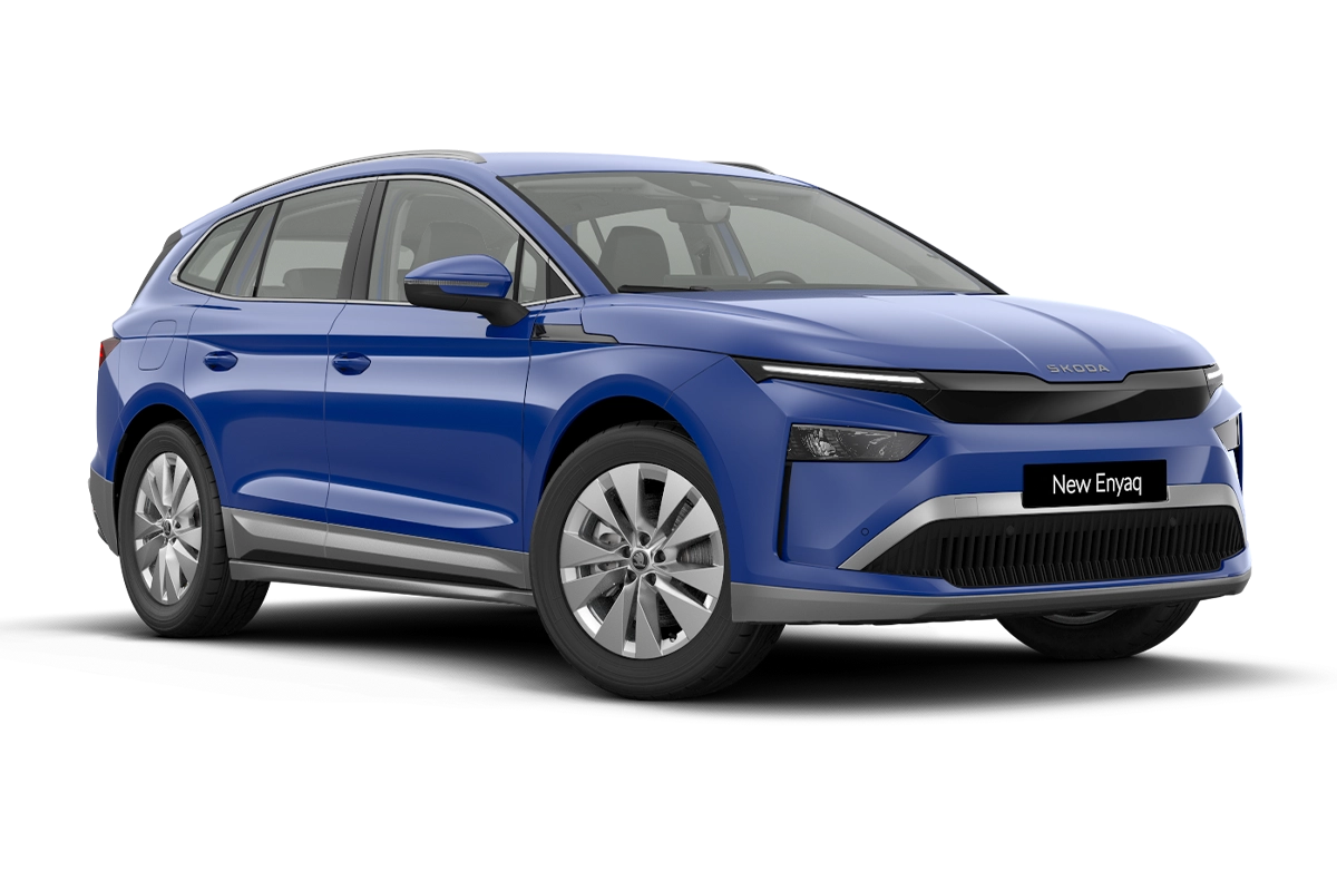 Skoda Enyaq von der Seite