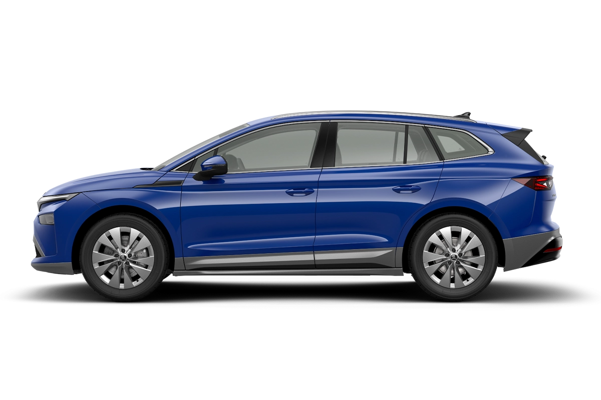 Skoda Enyaq von der seite