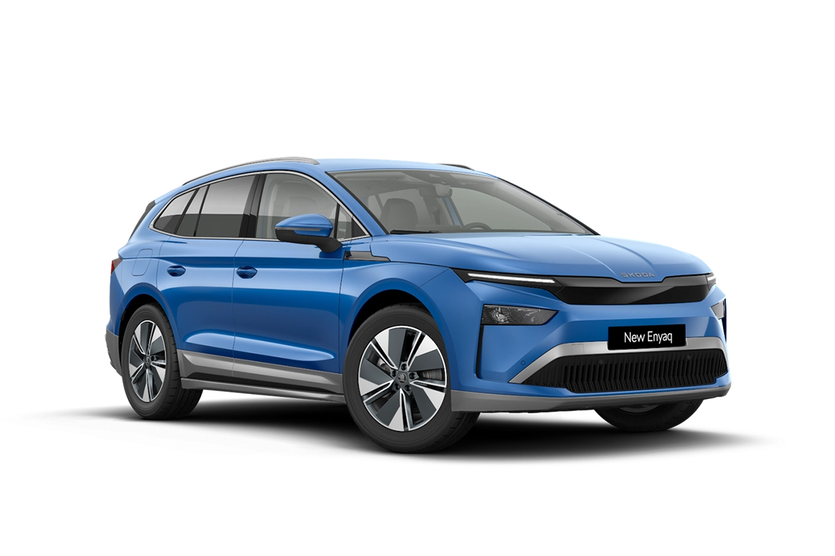 Skoda Enyaq von der Seite