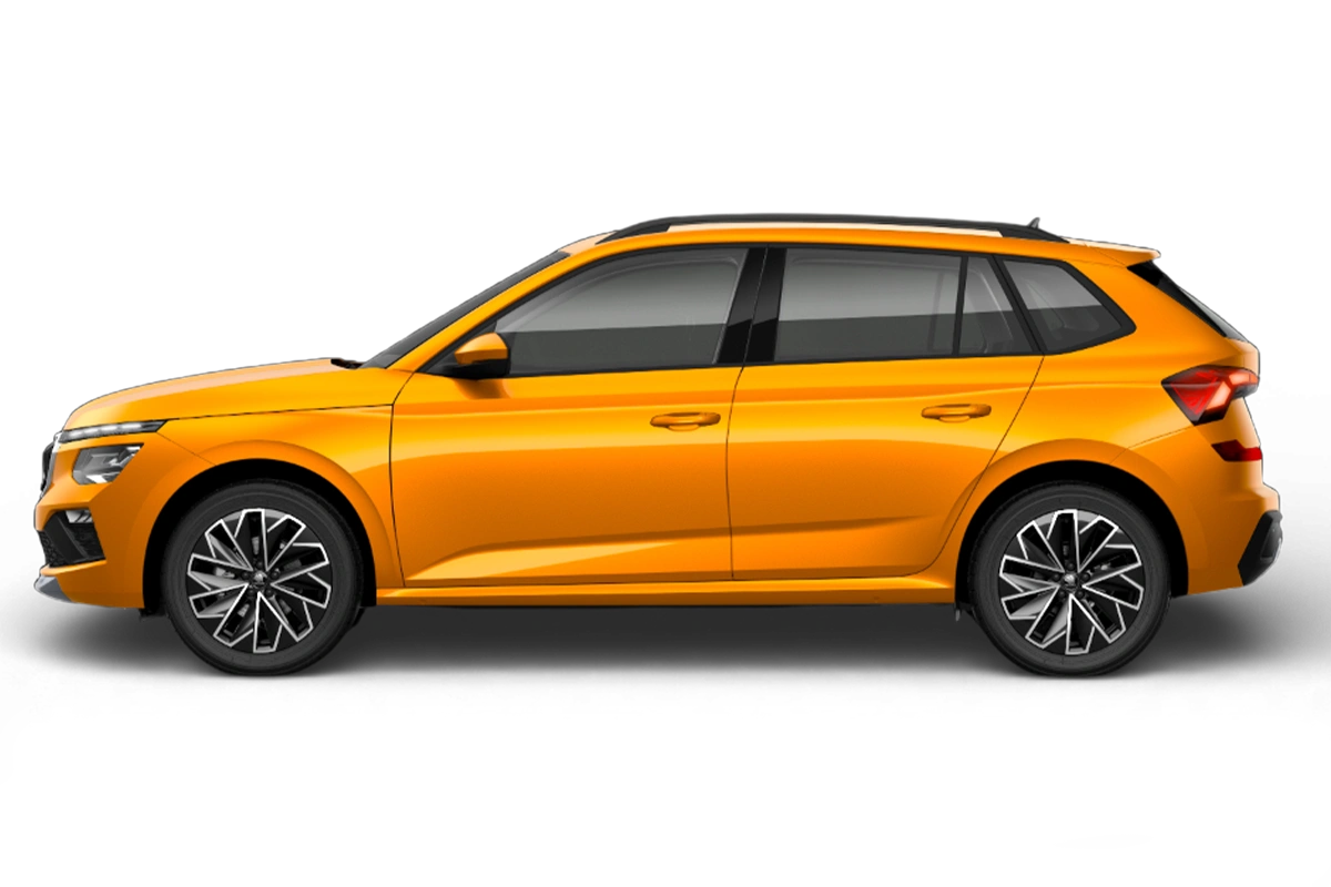 Skoda Kamiqvon der seite