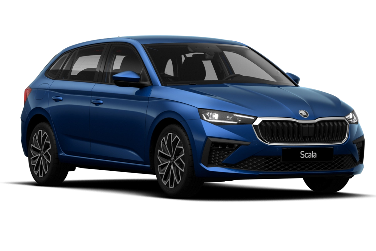 Skoda Scalavon der Seite