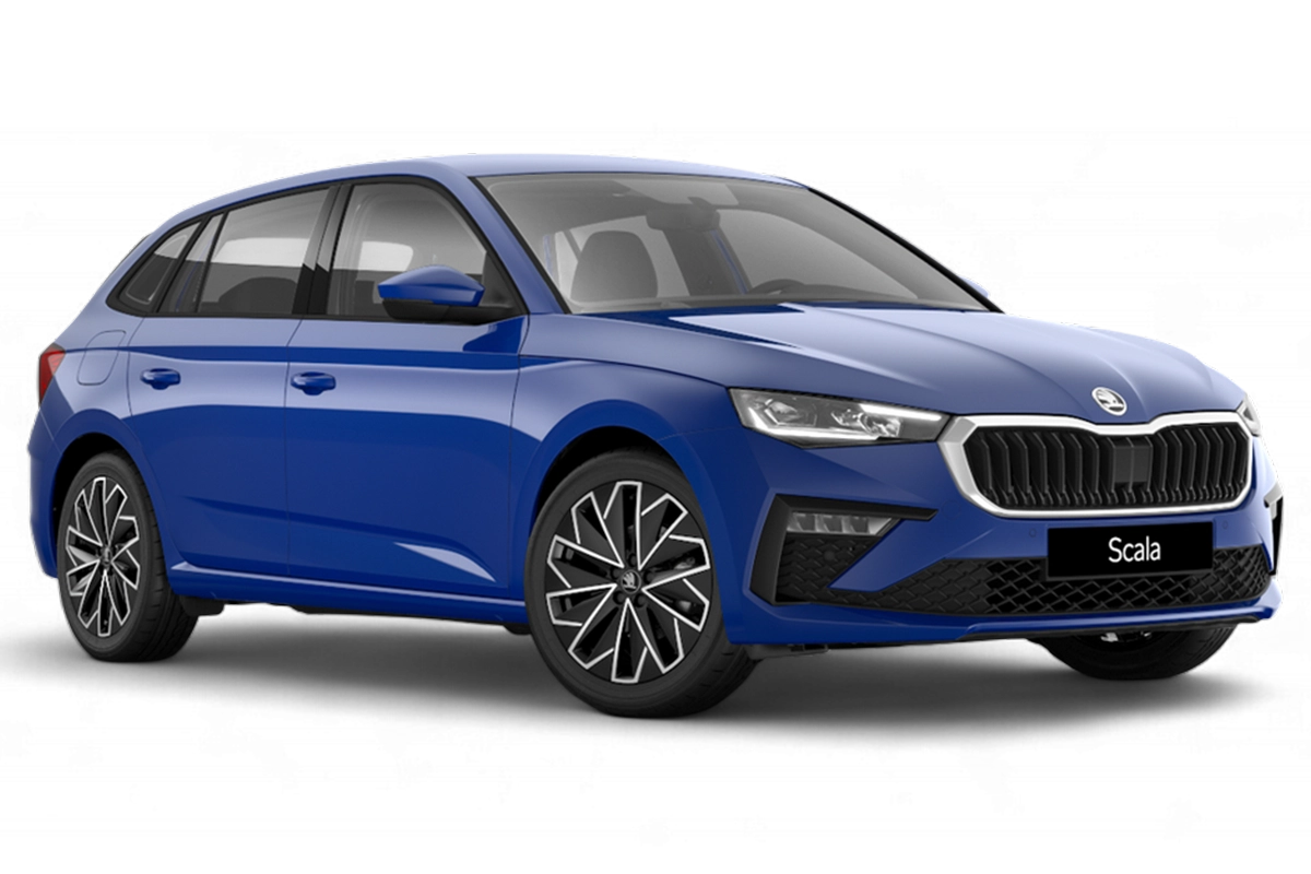 Skoda Scala von der Seite