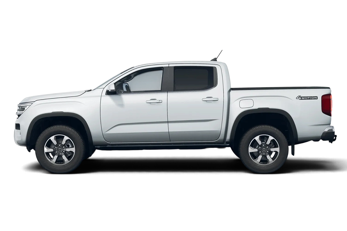 Amarok volkswagen von der seite