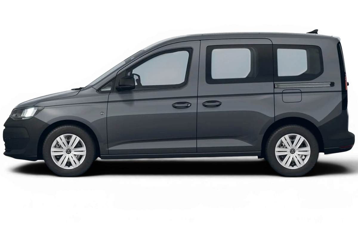 Caddy volkswagen von der seite