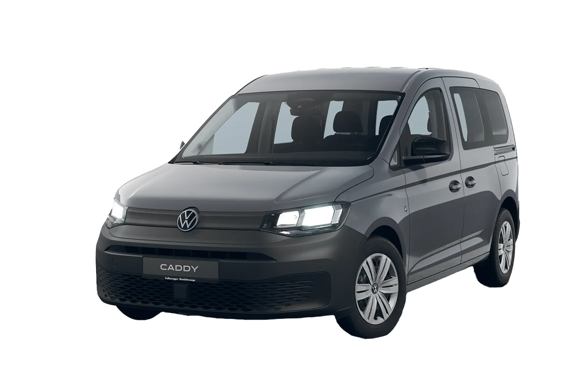 vw caddy dreiviertel front