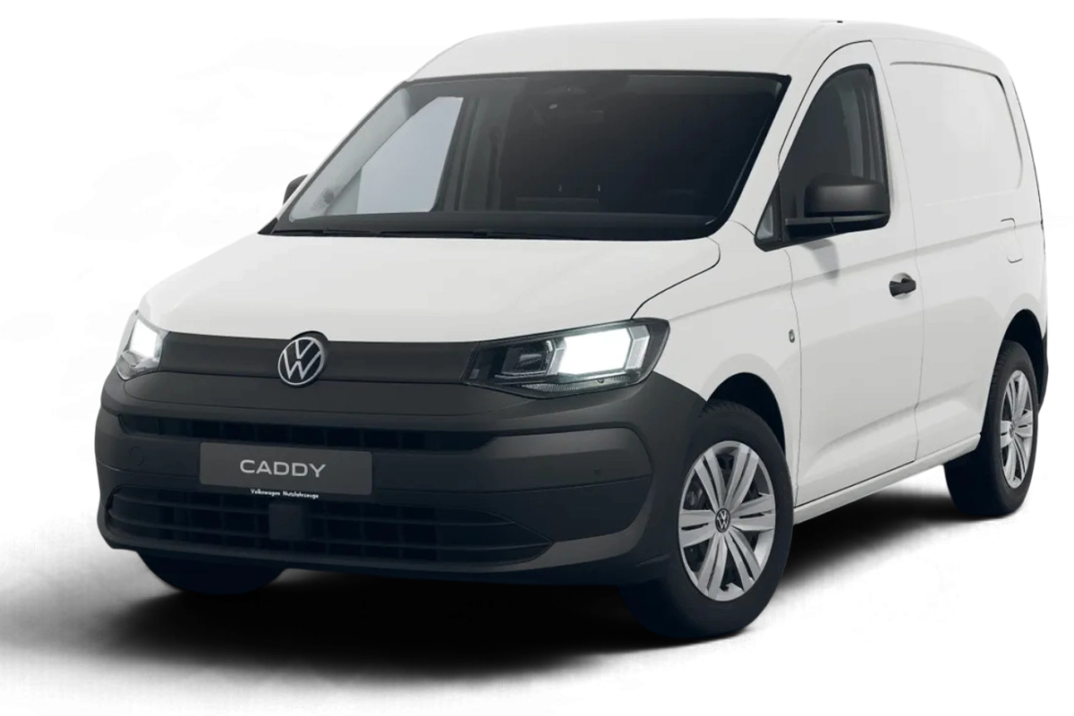 vw caddy dreiviertel front