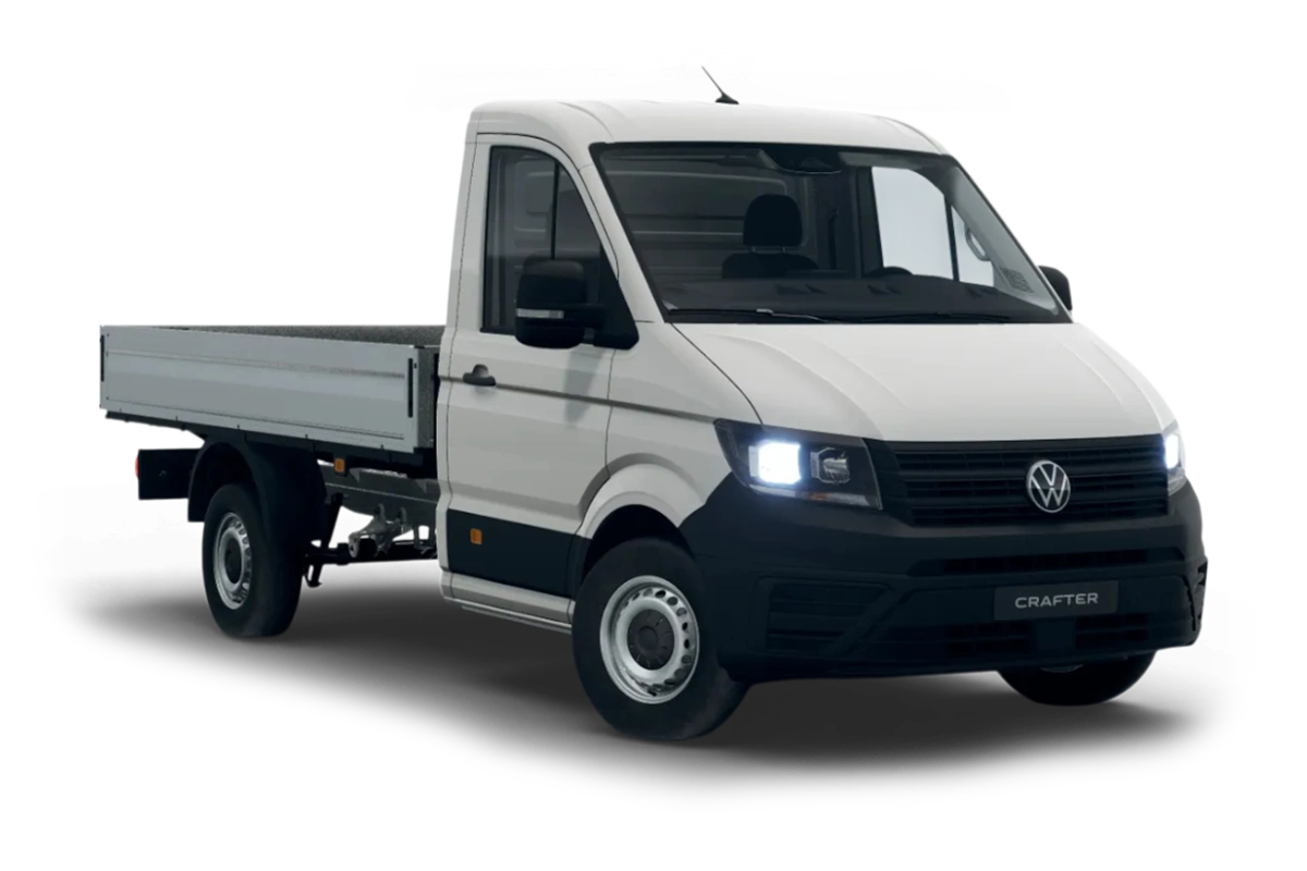 VW Crafter Pritschevon Vorne