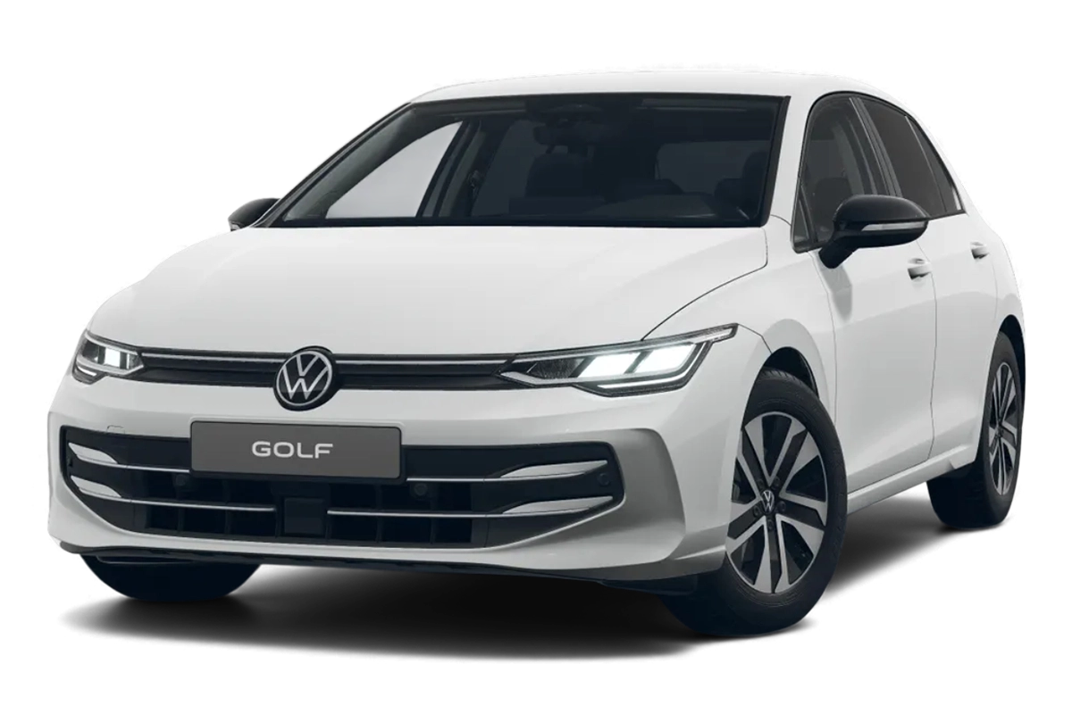 VW Golf dreiviertel Frontansicht