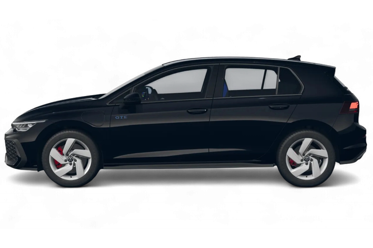 VW Golf GTE von der seite