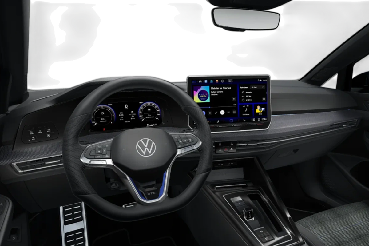 VW Golf GTE Innenraum