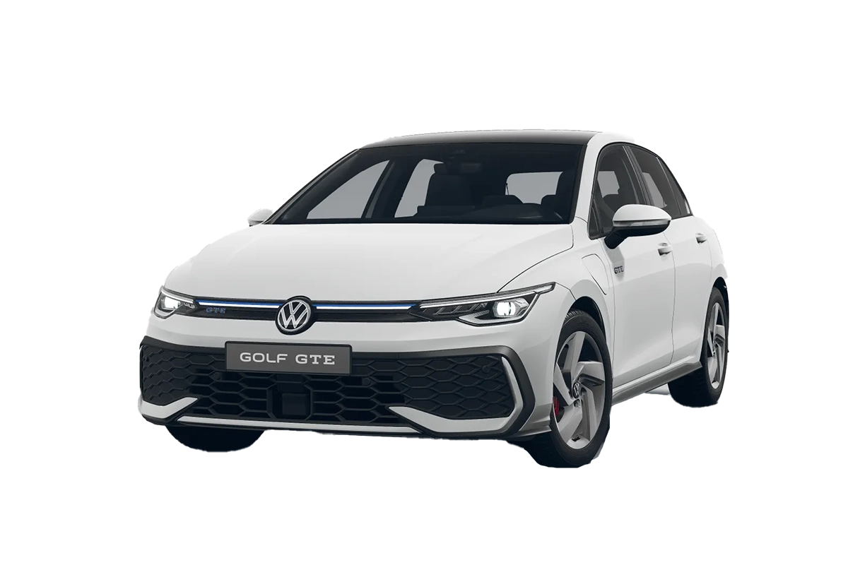 VW Golf GTE von der Seite