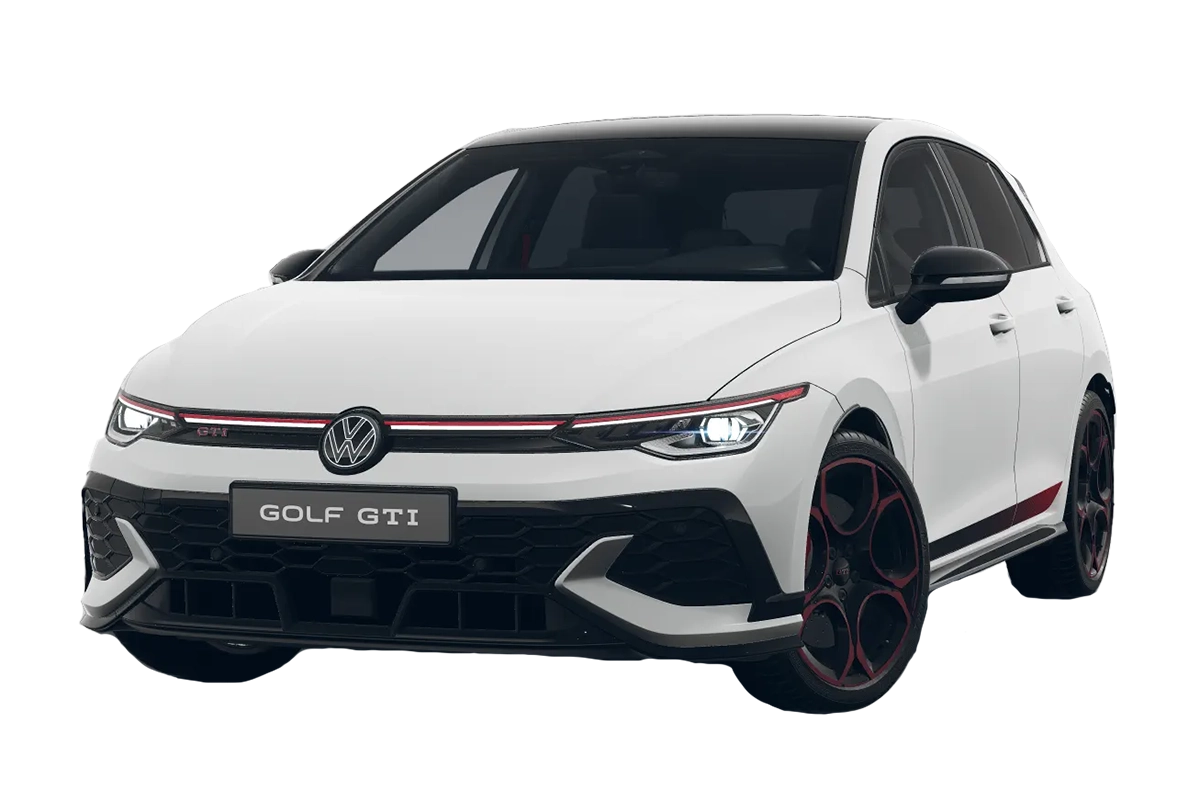 VW Golf GTI Edition 50 dreiviertel Ansicht