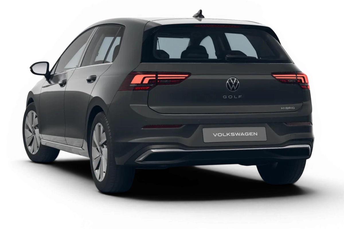 der Golf hybrid Heck