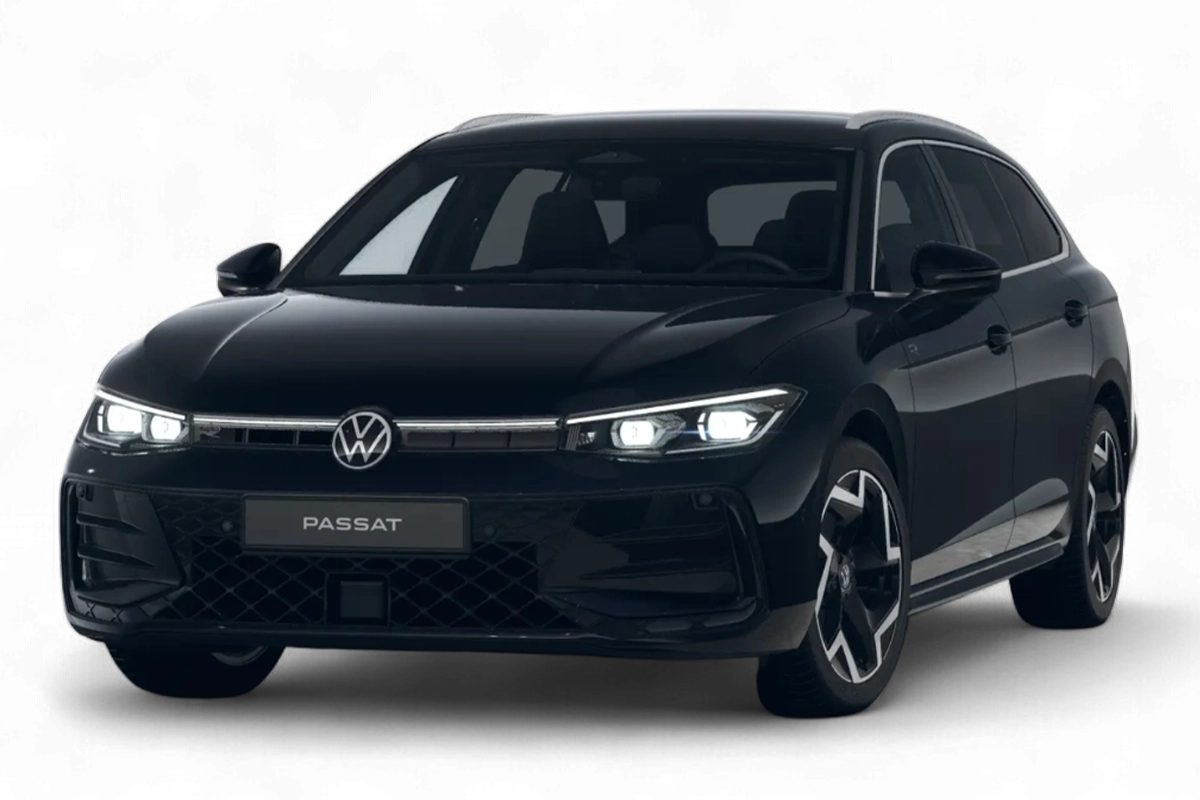 VW Passat von der Seite