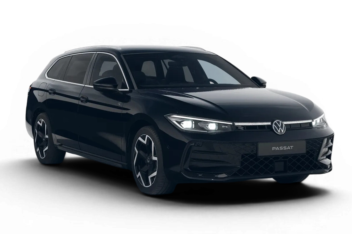 VW Passat R-Line dreiviertel Frontansicht