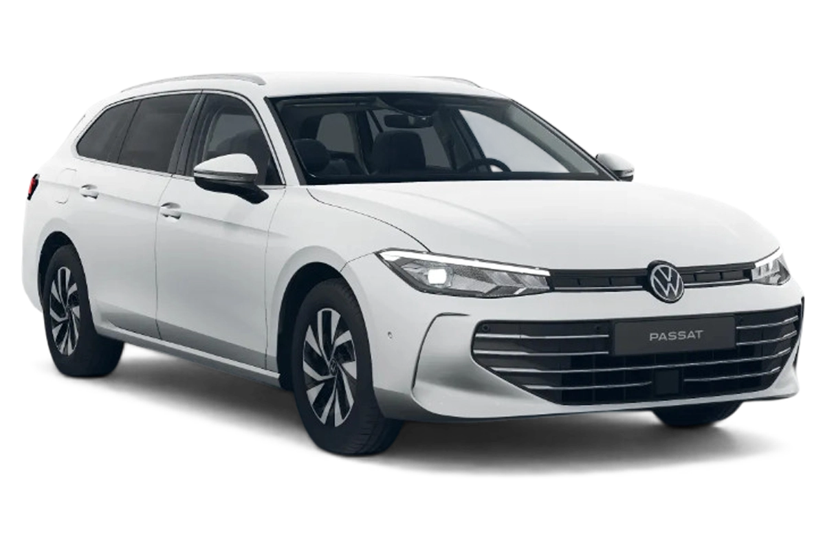 VW Passat von der Seite