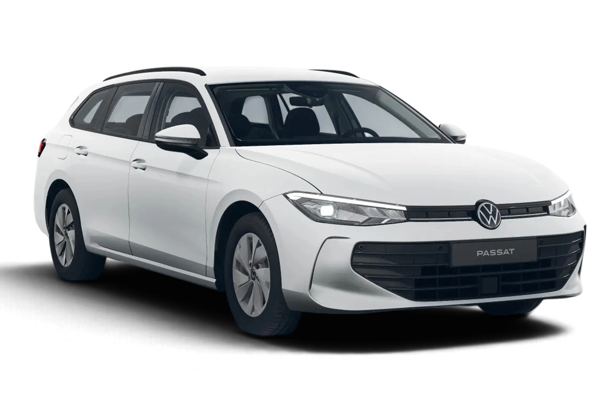 VW Passat von der Seite