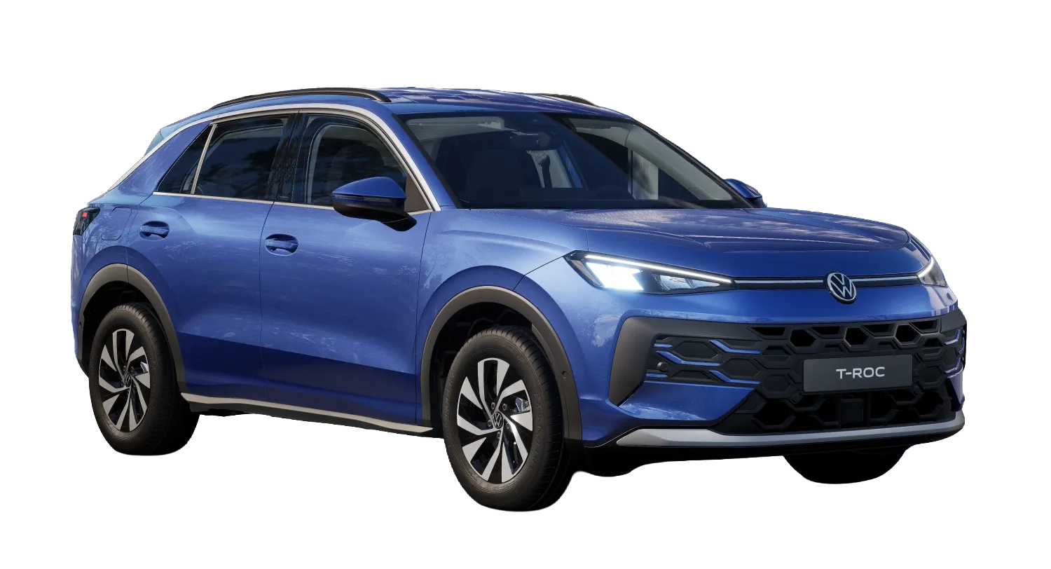 VW T-Roc Life Celestial Blue Metallic
