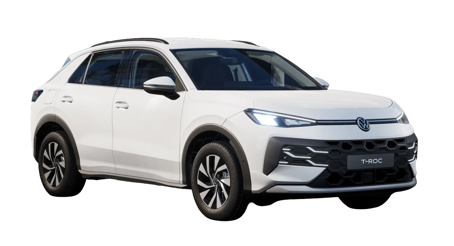 VW T-Roc Pure White