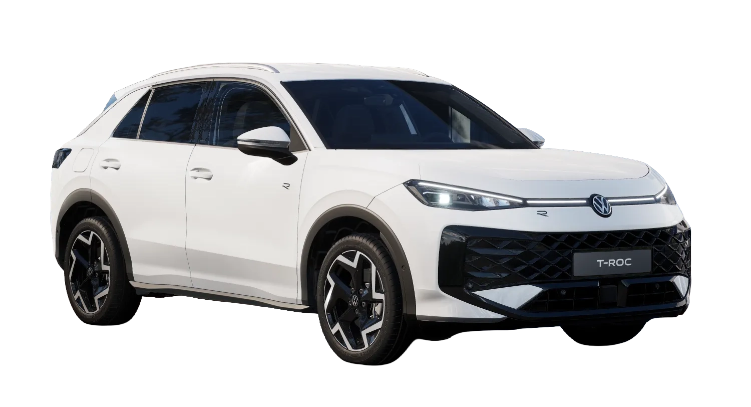 VW T-Roc Pure White