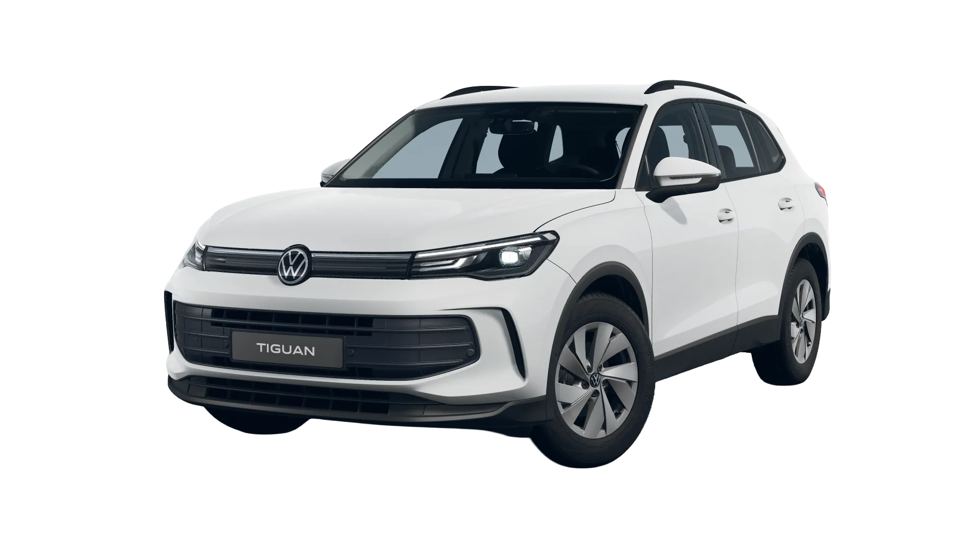 VW Tiguan Pure White