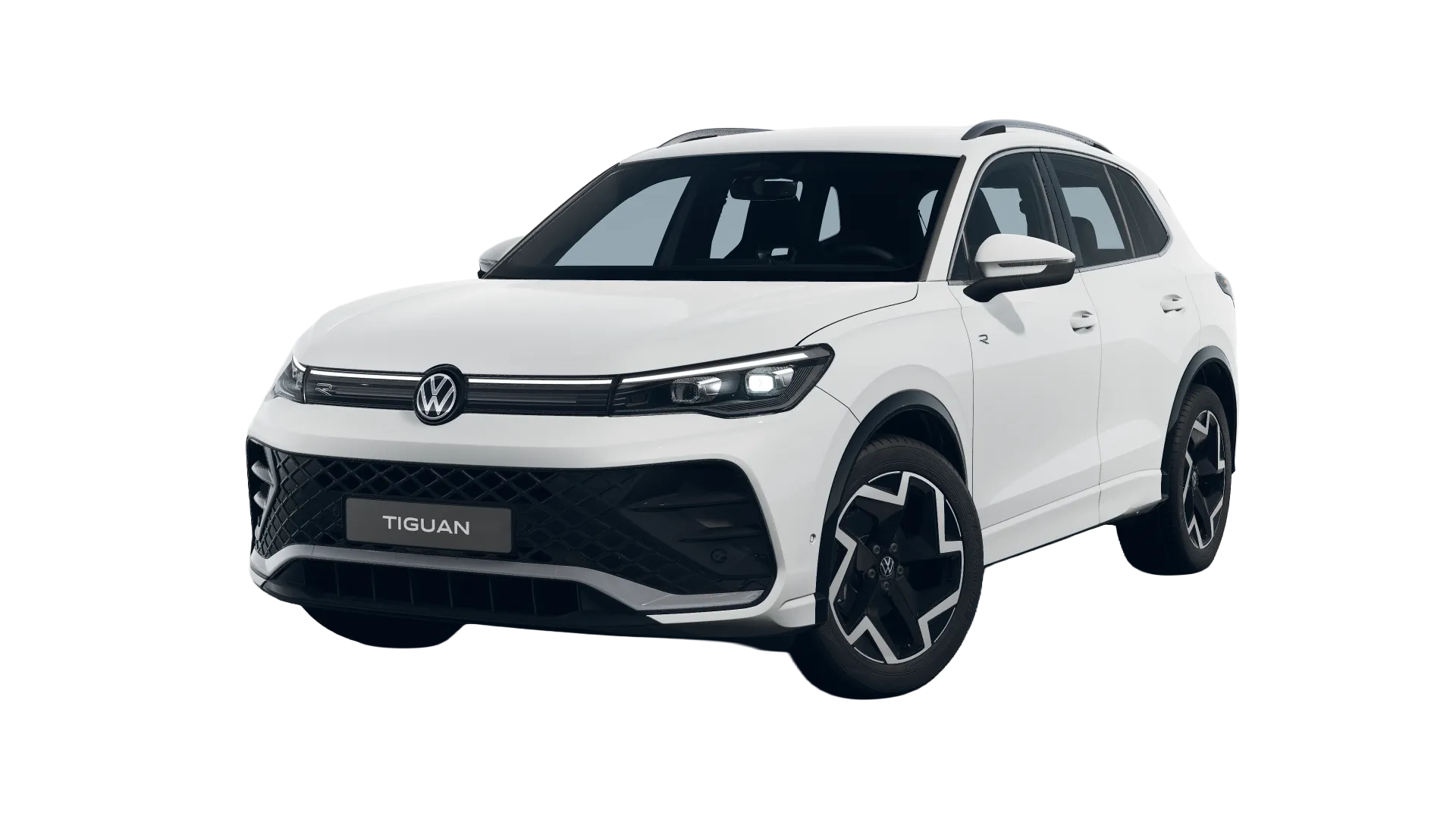 VW Tiguan Pure White