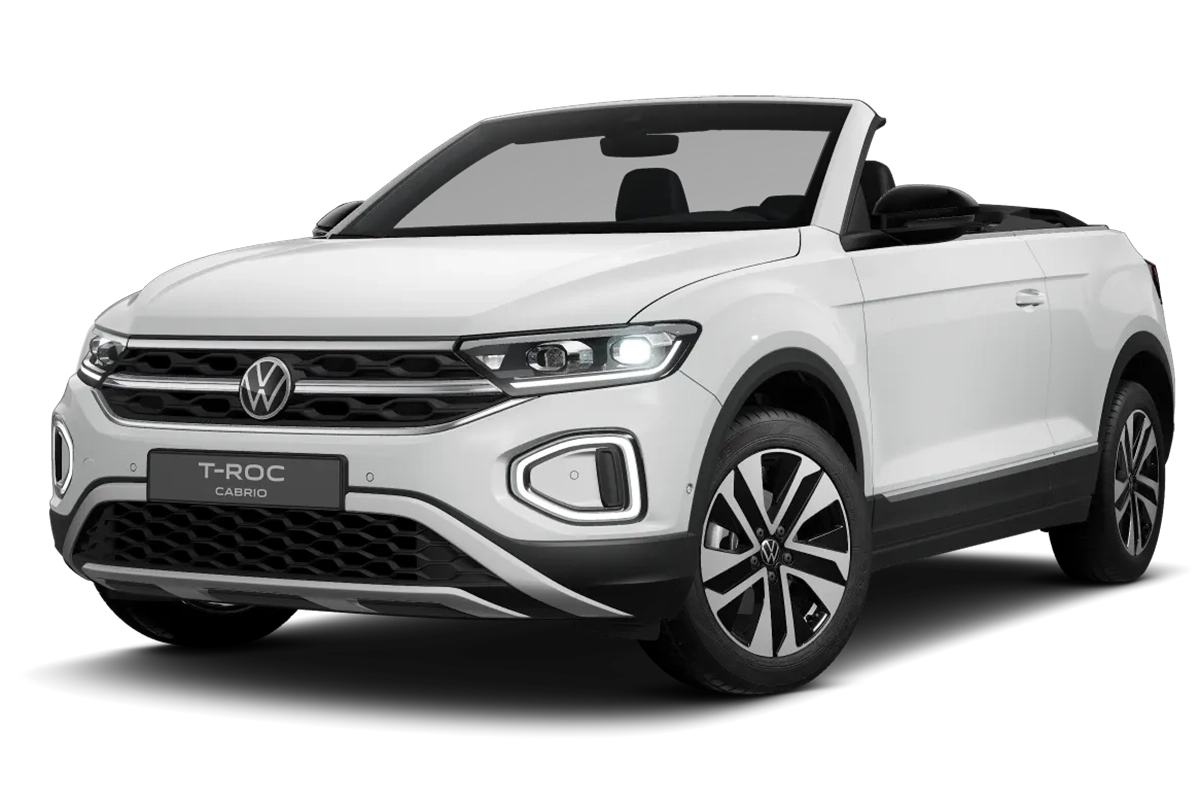 VW T-Roc Cabriolet von der Seite
