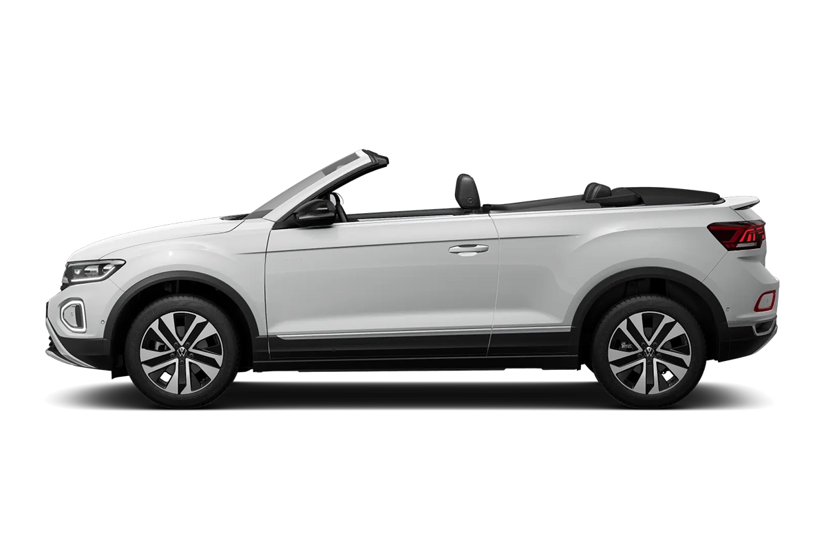 VW T-Roc Cabriolet von der seite