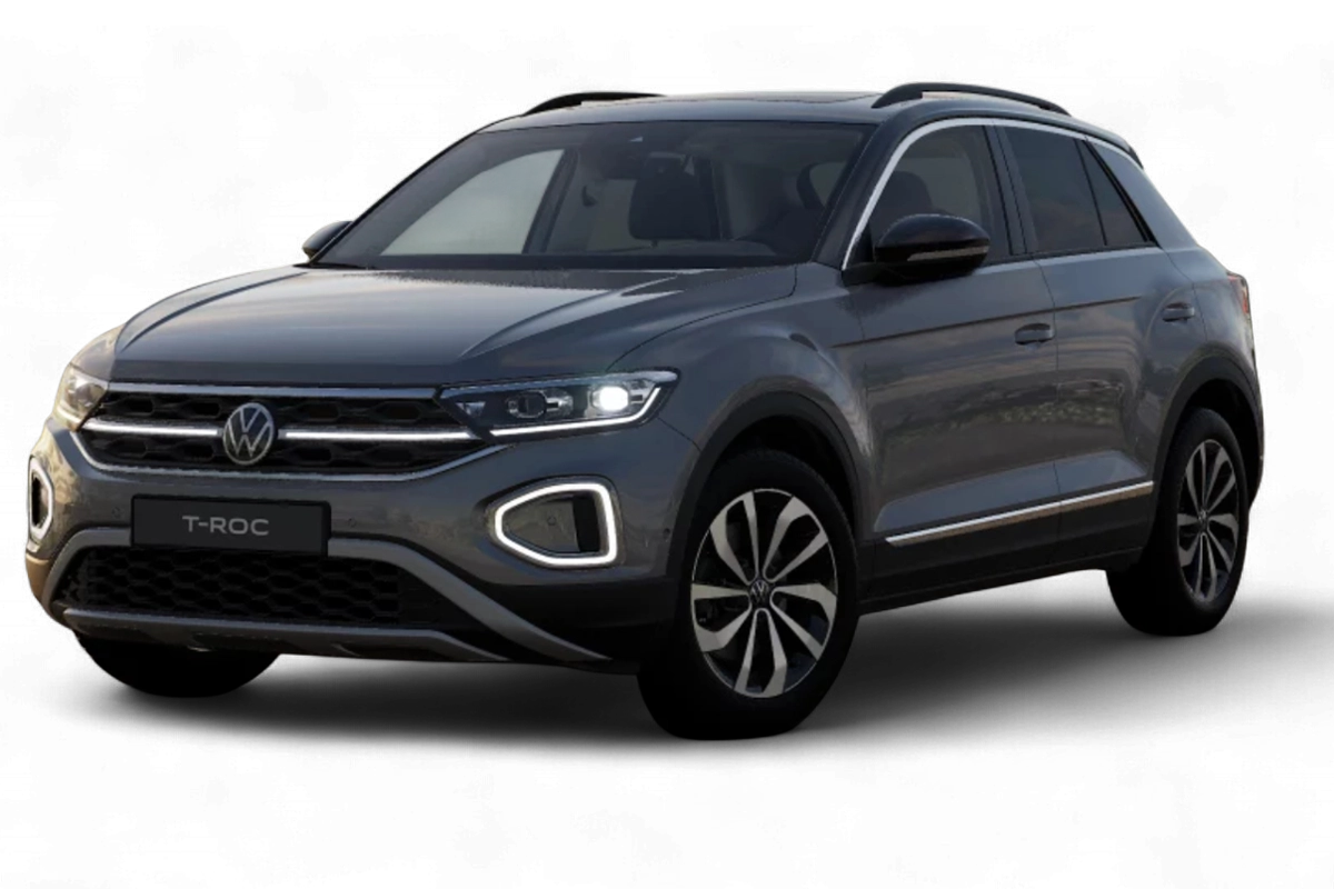 T-Roc von der Seite