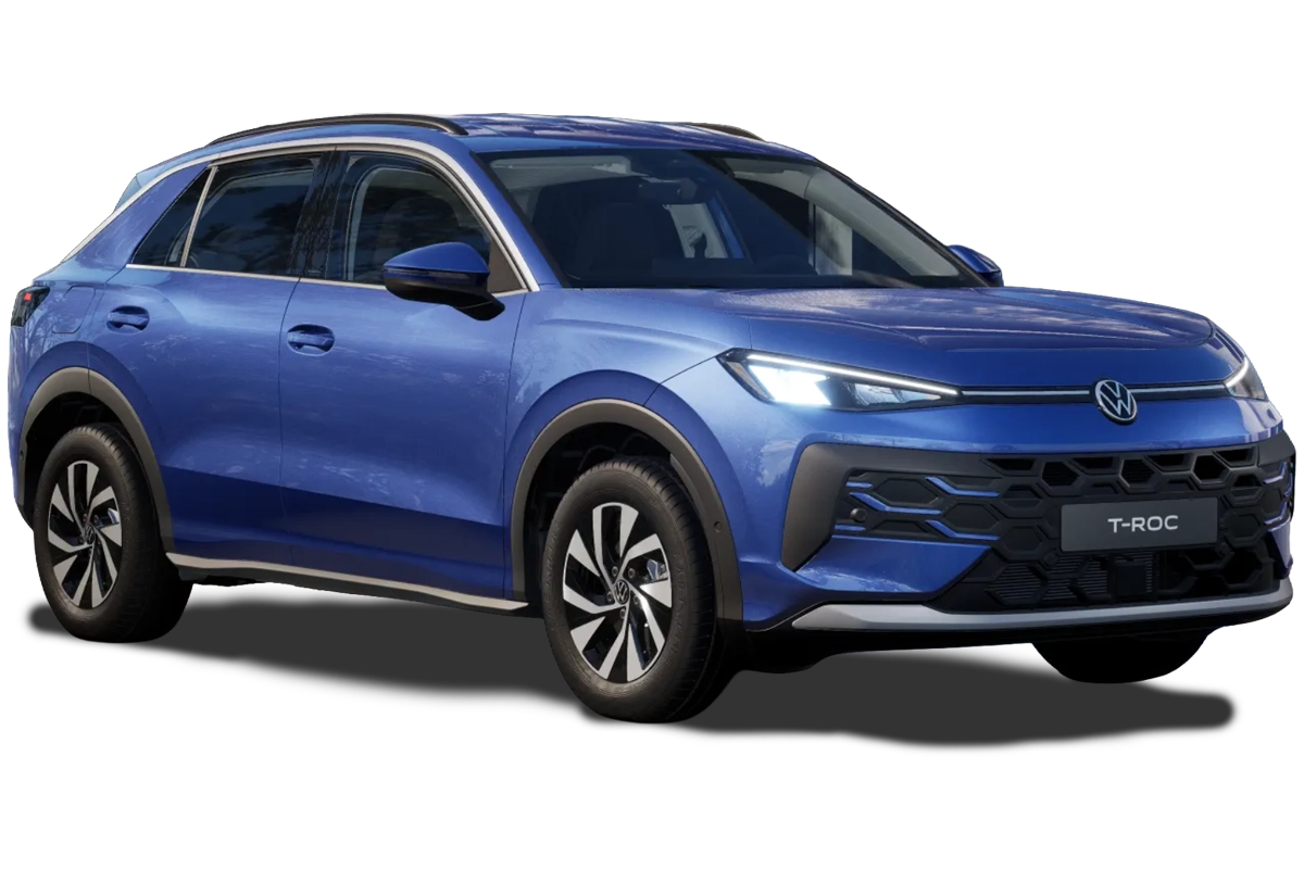 VW-T-roc life blau
