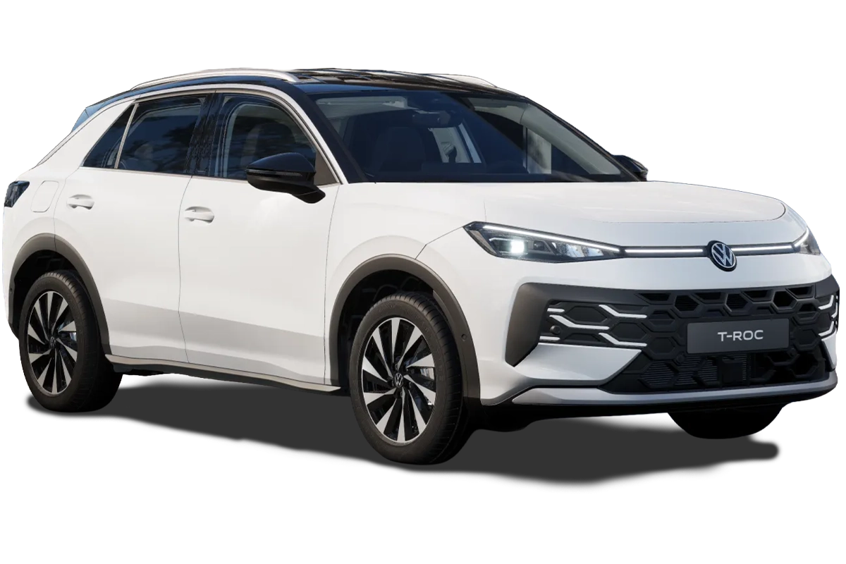 VW-T-roc style-weiß