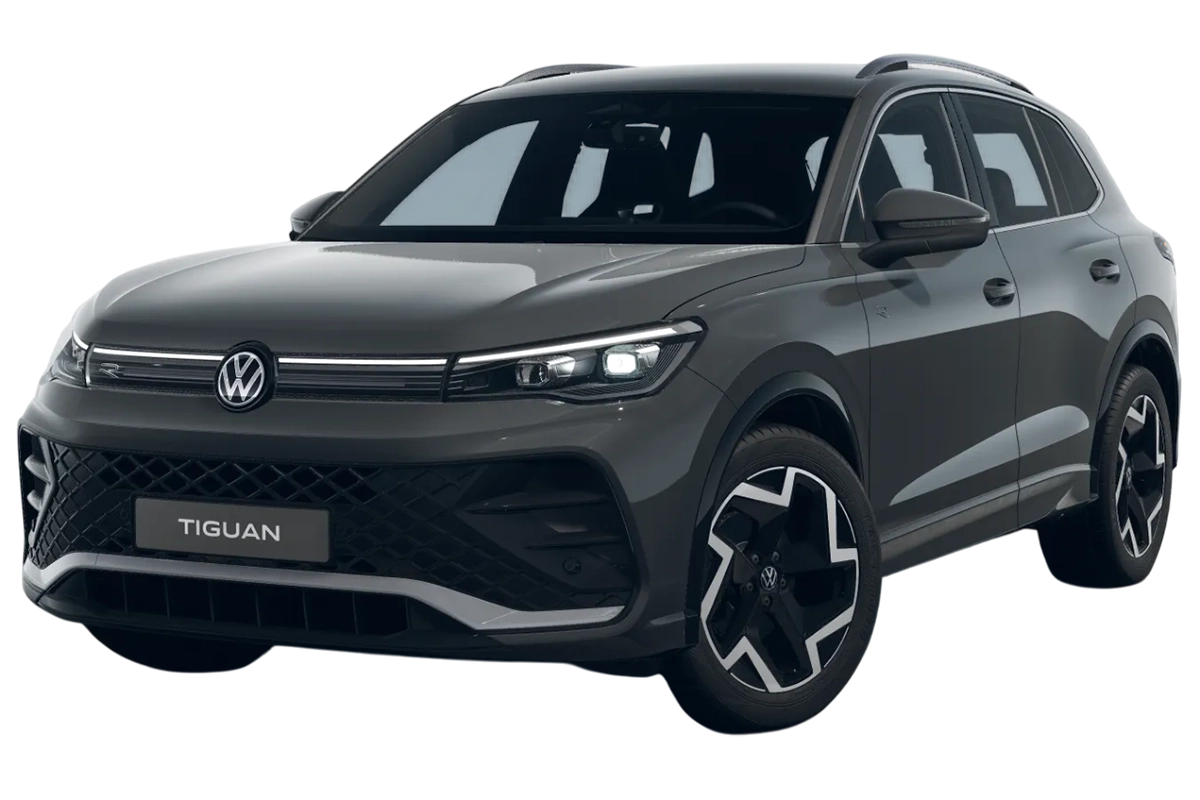 VW Tiguan R-Line von der Seite
