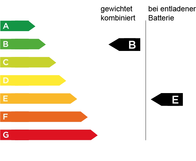pkw label b/e grafik 
