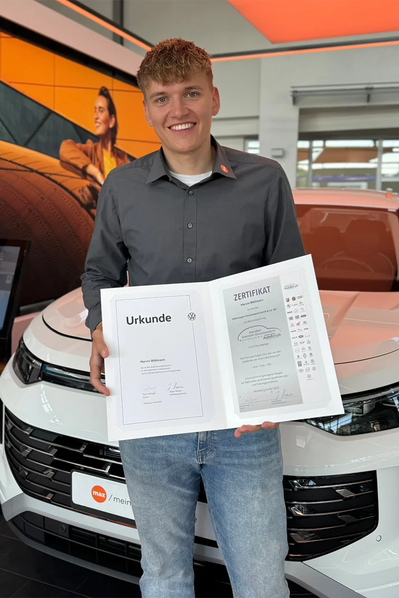 Geprüfter Automobil-Serviceberater M. Wöllmann