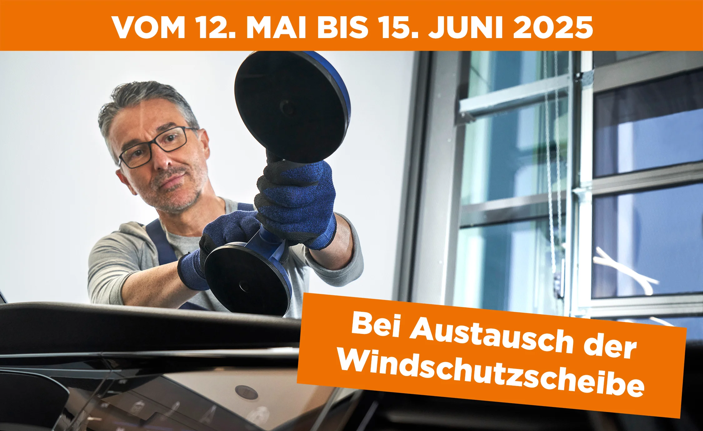 Austausch eine Windschutzscheibe