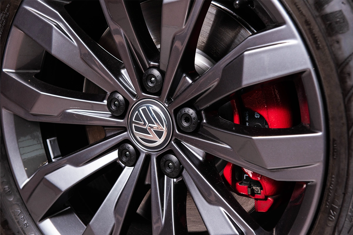 Felge eines VW Modells