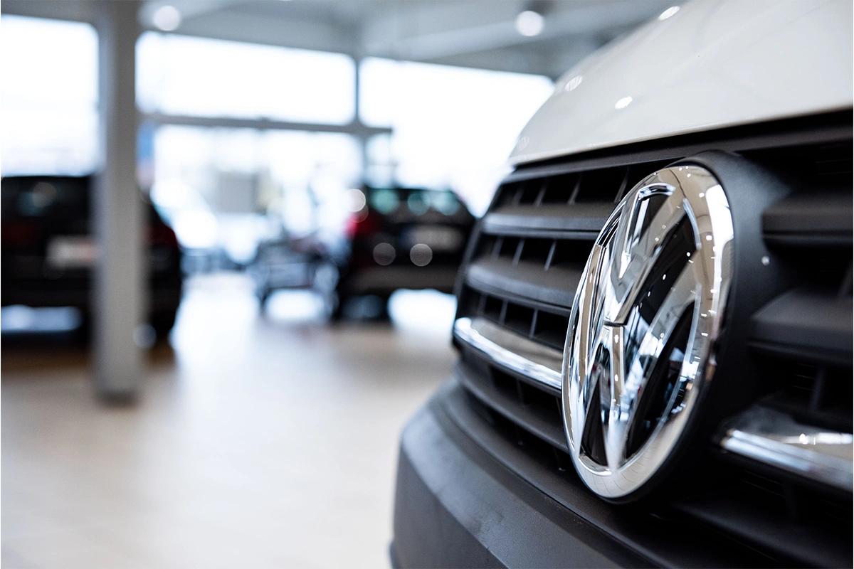 Front eines VW Fahrzeugs