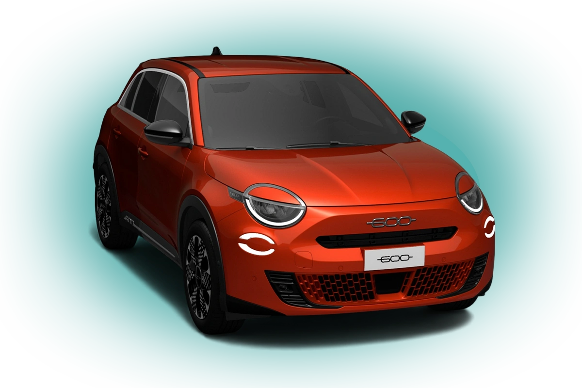 FIAT 600 Frontansicht