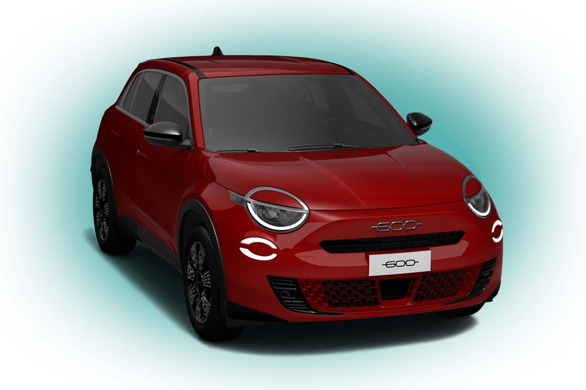 FIAT 600 Frontansicht