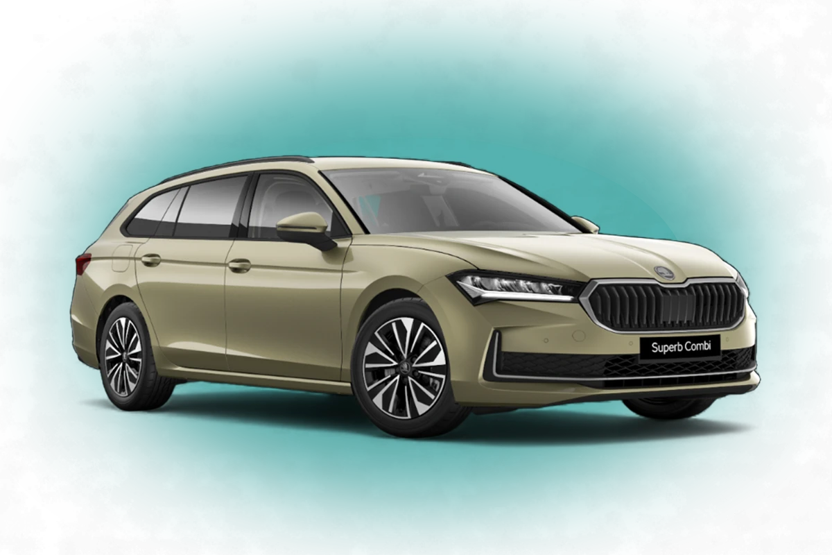 Superb Combi dreiviertel Frontansicht