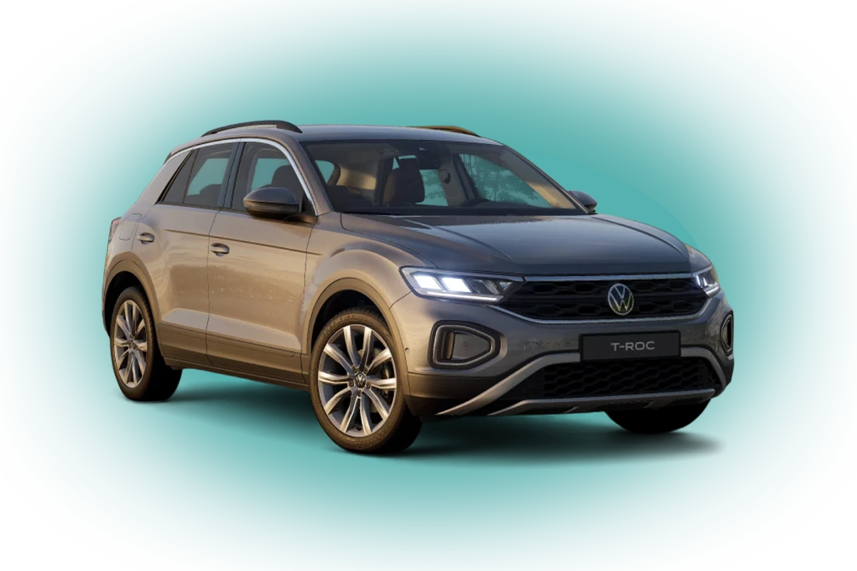 VW T-Roc dreiviertel Frontansicht