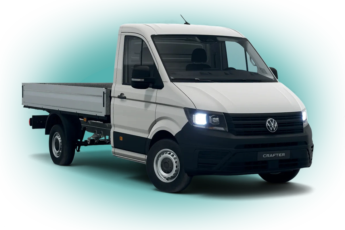 VW Crafter Kasten von Vorne